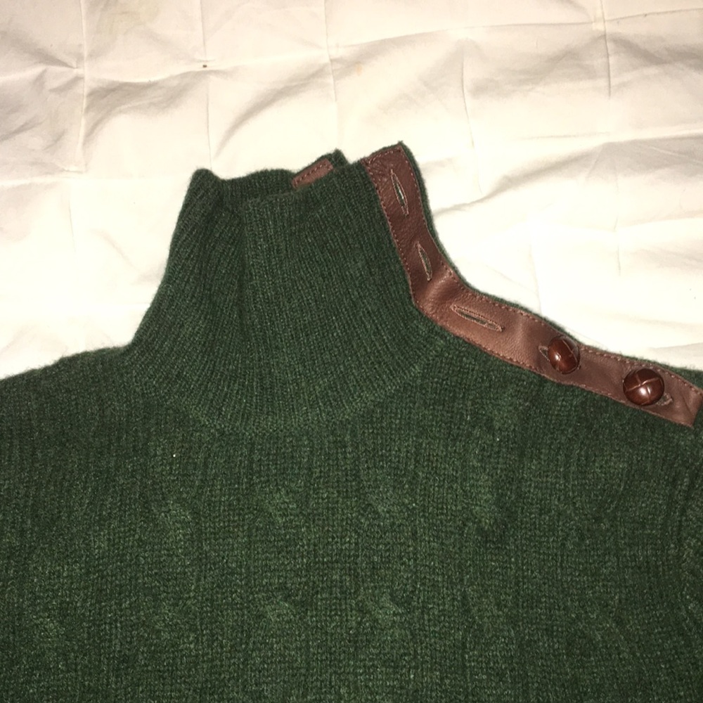 Ralph Lauren wool cable knit sweater